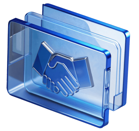 
<span>Materials library for partners and resellers</span>
